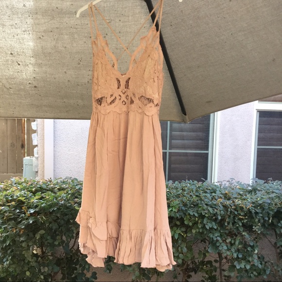 CLEARANCE-NO OFFERS‼️Isabella Lace Trim Dress - Picture 7 of 8